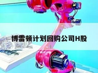 博雷顿计划回购公司H股